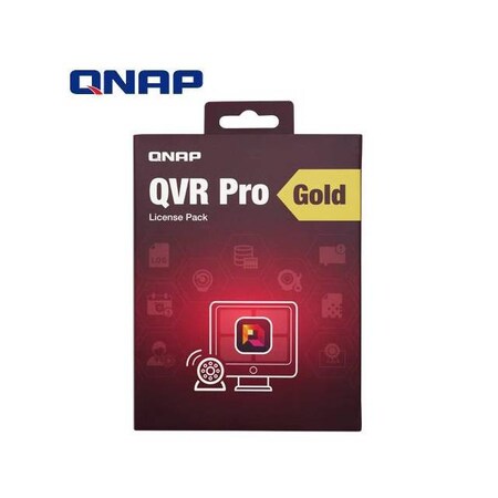 Qnap Premium Feature Package for QVR Pro w/ Camera Channel Scalability & LIC-SW-QVRPRO-GOLD